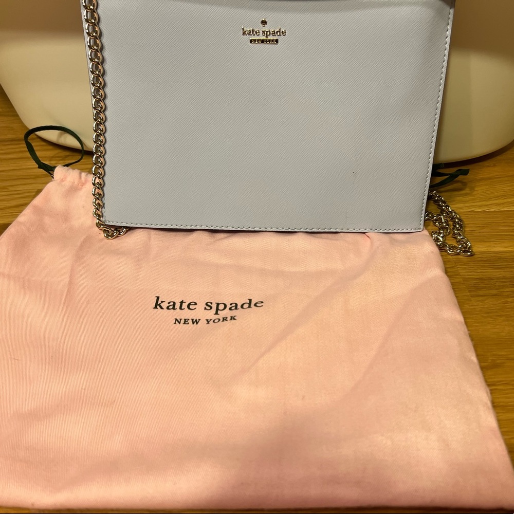 Kate Spade New York NWOT- convertible crossbody/ clutch in periwinkle